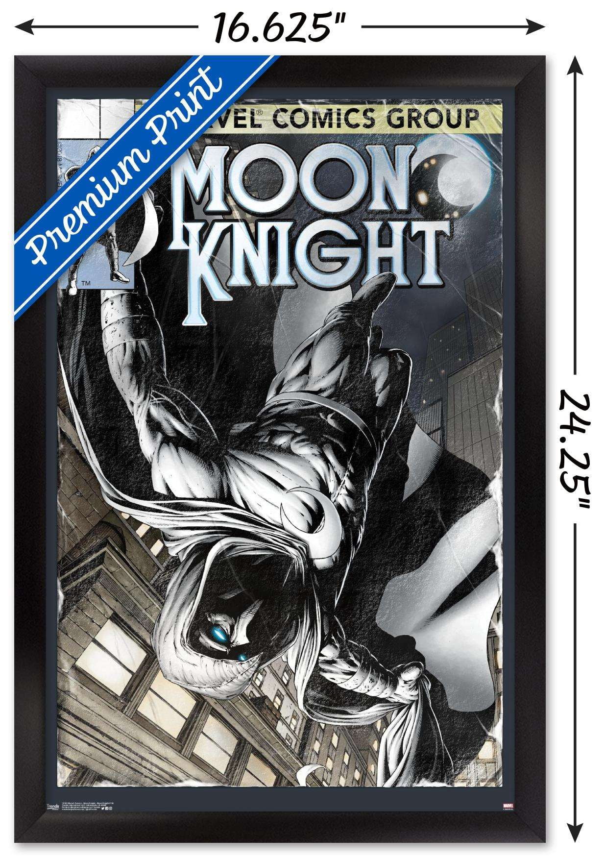 Marvel Comics - Moon Knight - Moon Knight #194 Wall Poster, 14.725" x 22.375", Framed