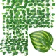 thumbnail image 3 of Guirnalda colgante de hojas de hiedra verde artificial, hojas de ratán, plantas de flores falsas para jardín, boda, fiesta, decoración del hogar, 3 of 5