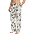 thumbnail image 6 of Logiee Chickens Print Pajama Pants for Men,Men’s Pajama Bottoms,Mens PJ Pants with Pockets & Button Fly-Small, 6 of 6