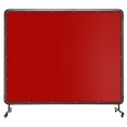 thumbnail image 2 of M optimized Vinyl Welding Screen with Frame, Flame-Resistant PVC Welding Curtain with Lockable Swivel Wheels, Transparent Welding Screen Panel for Welding Safety, 2 of 8