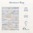 thumbnail image 2 of VUNATE 9'x12' Area Rugs for Living Room Abstract Washable Modern Carpet Non Slip Soft Indoor Throw Rug for Bedroom Dining Room Blue, 2 of 8