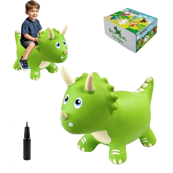 Juguete hinchable con forma de dinosaurio HotMax de Bouncy Horse para niños