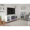 Ameriwood Home Lumina Fireplace TV Stand for TVs up to 70", White