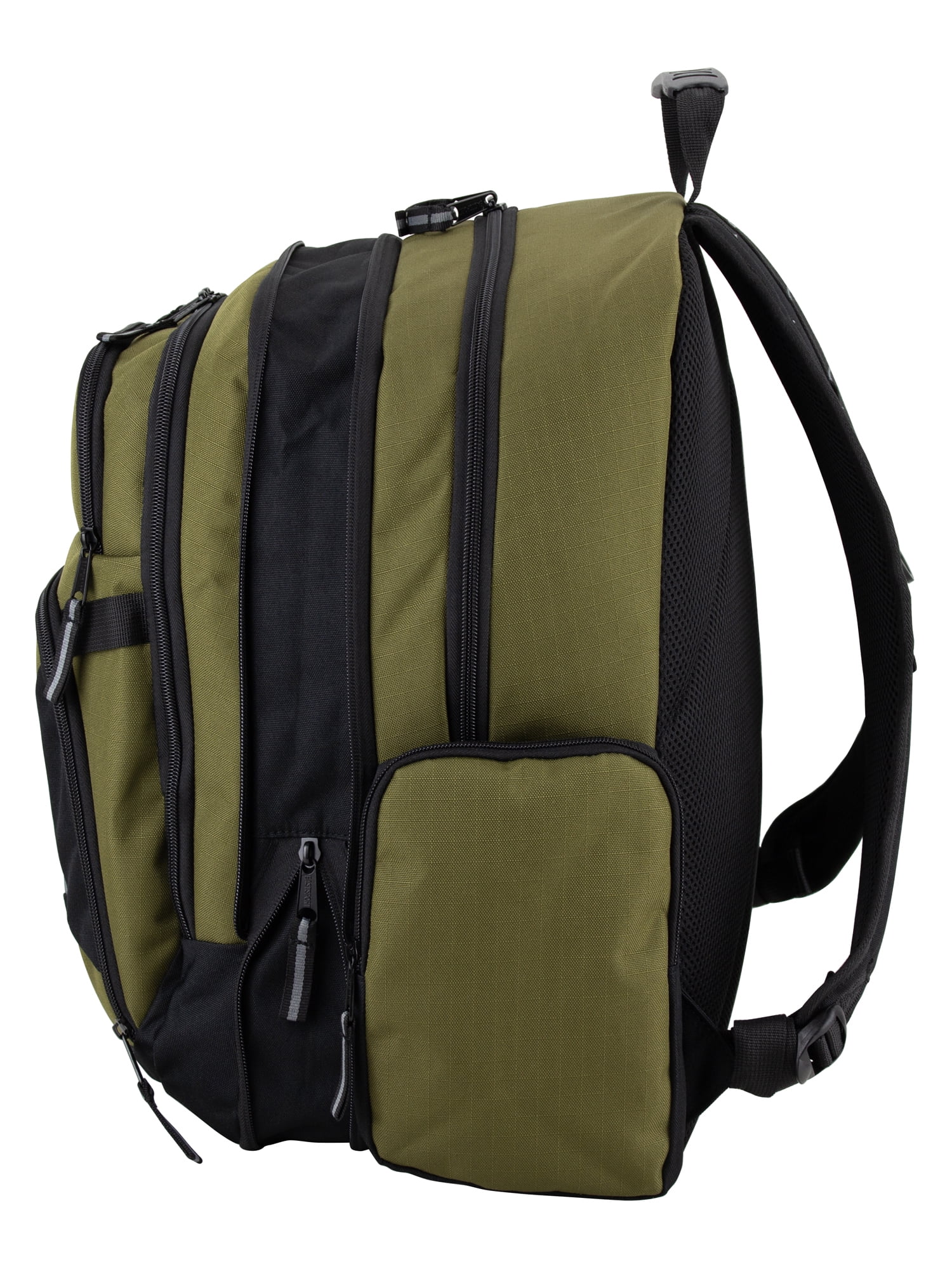 Eastsport Bungee Expandable Backpack, Dark Olive Ripstop