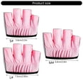 thumbnail image 5 of Yokua Women Fitness Gloves Four Finger Yoga Grip Gloves Half Finger Pilates Gloves, 5 of 12