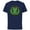 Navy, variant on Marvel Studios Secret Invasion Skrull Icon Disney+ - Short Sleeve Cotton T-Shirt for Adults - Customized-Navy