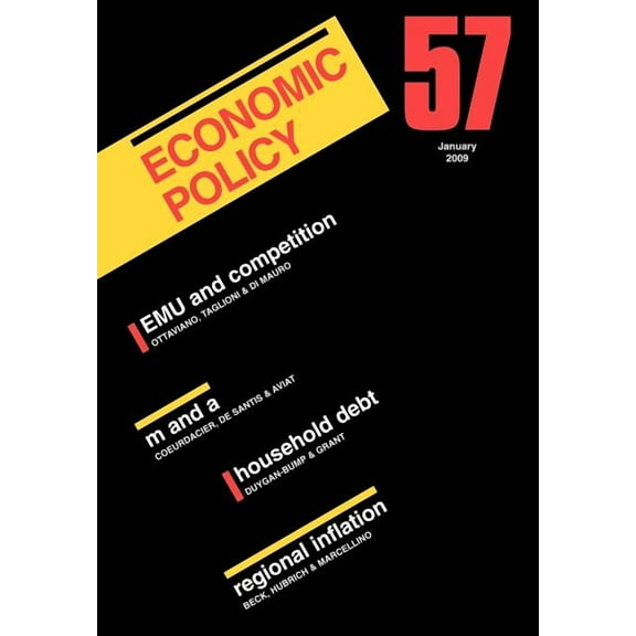 Economic Policy: Economic Policy 57 (Paperback)