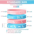 thumbnail image 2 of Zyler - Gender Reveal Bracelets, Team Boy And Girl Rubber Bracelets For Gender Reveal, 2 of 6
