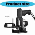 thumbnail image 5 of 2-in-1 Grooving Machine Rack Portable Mini Woodworking Mold Trimmer Milling, 5 of 13