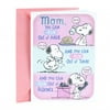 Hallmark, Peanuts Snoopy Hug, Mother's Day Funny Greeting Card, for Mom