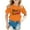 X2-Orange, variant on Girl Shirts Cute Graphic Print Girls 100 Days Of School Shirt Lightweight Tunic Tees Blouses Pullover Tops Black,6-7 Years