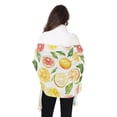 thumbnail image 4 of FORMRS Womens Scarf Winter Soft Long Big Warm Shawls Wrap Tassel Scarves, Candy Lemon, 4 of 9