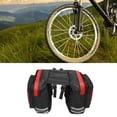 thumbnail image 3 of Bolsas Para Bicicletas Bicicleta Bicicleta de montaña Bicicleta Doble Lado Trasero Portaequipajes Tai Asiento Bolsa Alforja (Rojo), 3 of 9