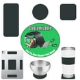thumbnail image 5 of Rubber Grip Tape for Handle Anti-Slip - Heavy Duty Non-Abrasive Waterproof Tape for Indoor & Outdoor, Contact Surfaces Safer, Comfort, Noise Reduction, Customizable - (Black, 2In x 10Ft), 5 of 6