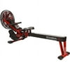 Stamina Exercise Foldable X Air Rower Rowing Machine w/ LCD Display, Red