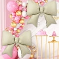 thumbnail image 5 of 4 Pcs Jumbo White Bowknot Balloons 39 inch Giant Bow Balloon Coquette Decorations Large Elegant Home Backdrop for Bridal Shower Engagement Wedding Birthday Party Supplies By Scheam, 5 of 8