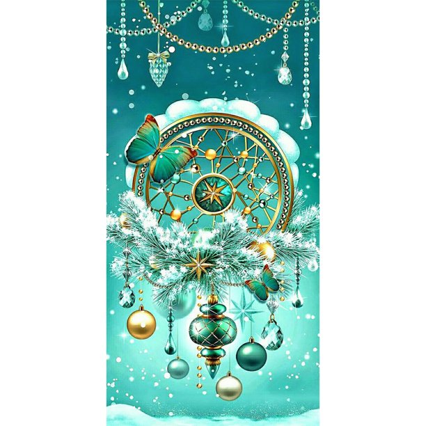 Cuadros Decorativos Diamante pintura 5D taladro redondo completo mosaico DIY verde atrapasueños Kit arte decoración Ehuebsd Nuevos Originales