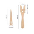 thumbnail image 3 of 1 unidad de lanzaderas de madera, palos para tejer, palos para tejer para manualidades de punto DIY, Kit de herramientas para tejer DIY, 3 of 4