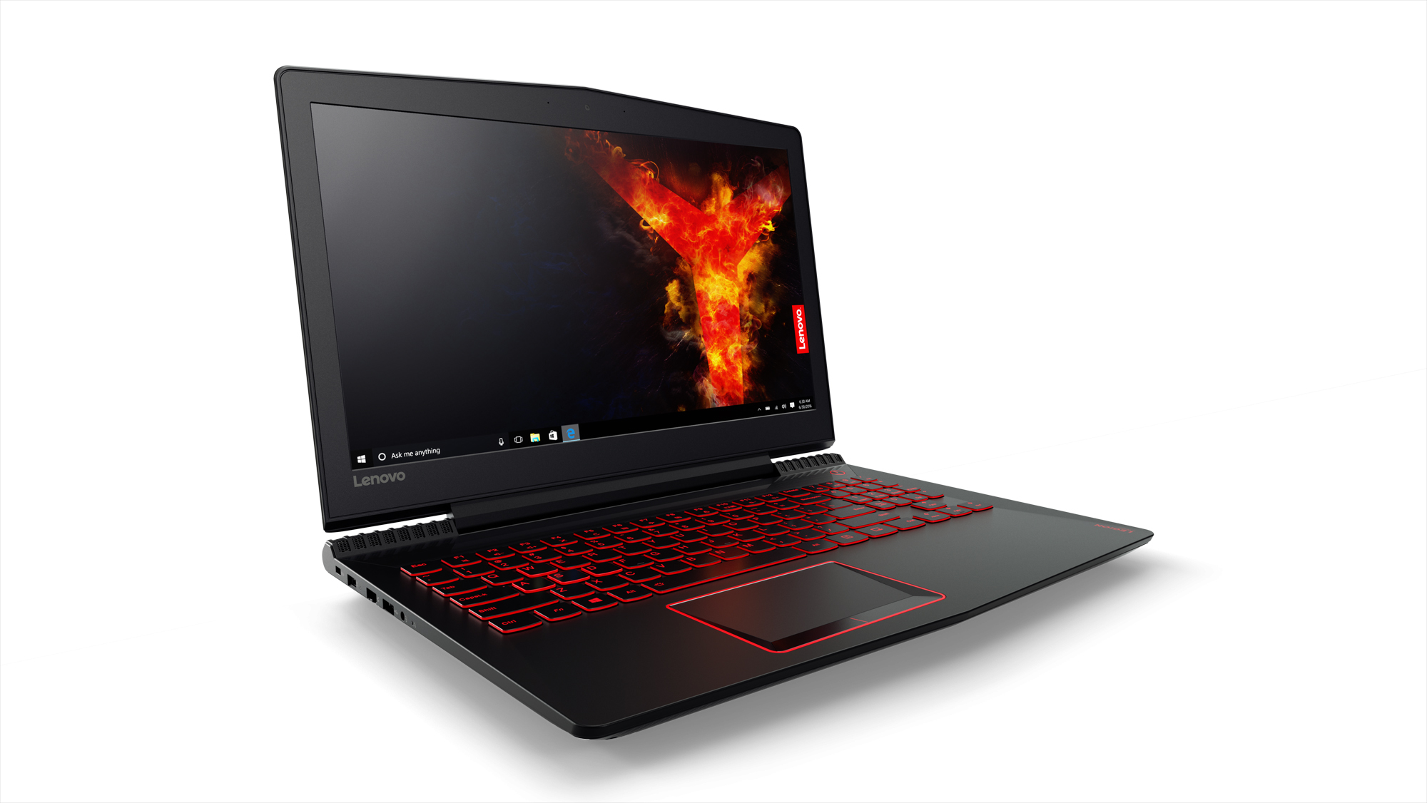 Lenovo Gaming Laptop 15.6", FHD Screen, Intel core i7-7700hq, 2.8-3.8 GHZ, Nvidia GeForce GTX 1050 Ti Graphic Card, 8GB DDR4 Memory, 1TB HDD, 80WK00T2US - image 3 of 17