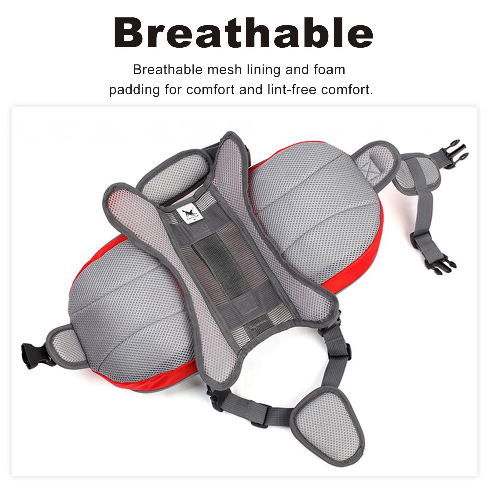 Dog Backpack for Outdoor Travel and Adventure - Design with Reflective Strip Multifunctional High-quality Materials Safety Considerations Comfort - Medium and Large Sizes Available