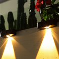 thumbnail image 4 of 2 Piezas de Luz Solar de Pared, Luz Solar, LáMpara de Valla de JardíN, LED Impermeable, Luz Solar para Es, 4 of 6