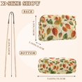 thumbnail image 4 of FORMRS Women Crossbody Purse with Chain Strap Vegan Leather Shoulder Handbag, Beige Leaves, 4 of 7