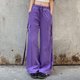 thumbnail image 1 of Pantalones holgados para mujer Estilo Y2k Pantalones cargo morados Cintura alta Traje diario suelto FLhrweasw Para estrenar, 1 of 9