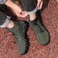 thumbnail image 1 of Zapatos descalzos para hombre, cordones elásticos antideslizantes para senderismo, ciclismo (41 verde militar) Wdftyju Tenis De Mujer Tenis De Hombre, 1 of 8