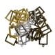 thumbnail image 1 of 20 bases para colgantes con bisel en blanco y cabujón rectangular 30 piezas mixtas, 1 of 9