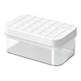 thumbnail image 7 of Press Type Ice Cube Tray with Lid and Bin, 28-Cavity One-Second Easy Release Silicone Ice Cube Maker Mold with Ice Storage Box & Scoop for Freezer Cocktail, 7 of 7