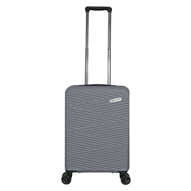 MALETA DE MANO RIGIDA 20 PULGADAS CON RUEDAS 360 Y CANDADO TSA MARCA GRAVITA