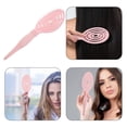 thumbnail image 1 of unbranded Peine Para Styling Rosa Portátil Con Curvos Para Crear Volumen Y Desenredar, 1 of 8