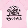 thumbnail image 4 of Inktastic Grandma Grandpa Love Me Arrow Boys or Girls Baby Bodysuit, 4 of 5