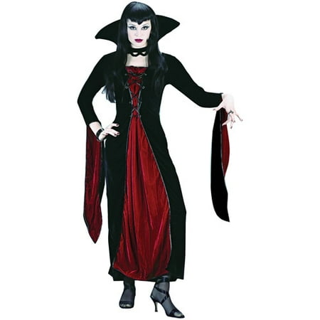 Velour Vampress Adult Halloween Costume