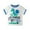 Z-07White, variant on YunPes Summer Toddler T Shirt Boys' Dinosaur Print Cotton T-Shirt - Soft Crewneck Short Sleeve Tee for Toddlers 2T-5T