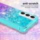 thumbnail image 3 of Funda para Samsung Galaxy A05S Transparente con Brillos Carcasa Protectora Antigolpes con Glitter Brillante, 3 of 5