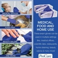 thumbnail image 6 of ProCure Disposable Nitrile Gloves - 200 Count - Powder Free, Rubber Latex Free, Medical Exam Grade, 6 of 7