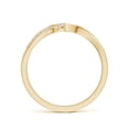 thumbnail image 2 of ANGARA Natural 0.11 Ct. Diamond Fashion Ring in 14K Yellow Gold for Women (Ring Size: 3), 2 of 10