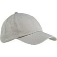 thumbnail image 2 of Big Accessories BX005 6-Panel Washed Twill Low-Profile Cap - Stone, 2 of 2