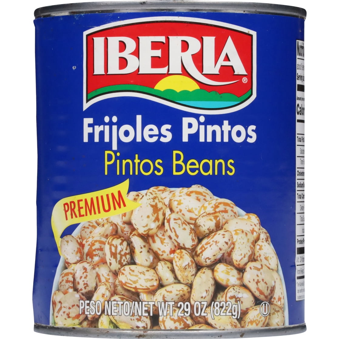 (2 pack) Iberia Premium Pintos Beans 29 oz