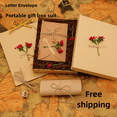 thumbnail image 3 of Sobre de papel con carta romántica vintage para el día de San Valentín, caja para cartas de amor, vale de regalo, caja de regalo de papel Seven-festival, 3 of 4