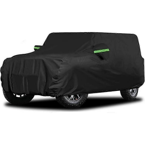 2025 New Wrangler 4-Door Waterproof Car Cover - 6-Layer All-Weather Protection, Compatible with Jeep