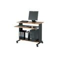 thumbnail image 2 of Muv™ 35" Fixed Height Desk, Cherry, 2 of 2