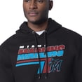 thumbnail image 3 of Men's Starter Black Miami Marlins Logo Push Graphic Hoodie, 3 of 3
