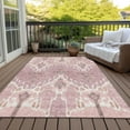thumbnail image 6 of Addison Rugs Chantille Indoor/Outdoor Transitional Ikat Blush Washable Rectangle Rug, 2'6" x 3'10", 6 of 6