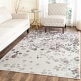 thumbnail image 2 of Safavieh Adirondack Collection ADR115L Ivory and Purple Modern Abstract Area Rug (8' x 10'), 2 of 3