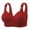 Red, variant on Ashirexll Bras for Women No Underwire, Push Up Bra, Nylon Bra Comfortable Gathered Support Everyday