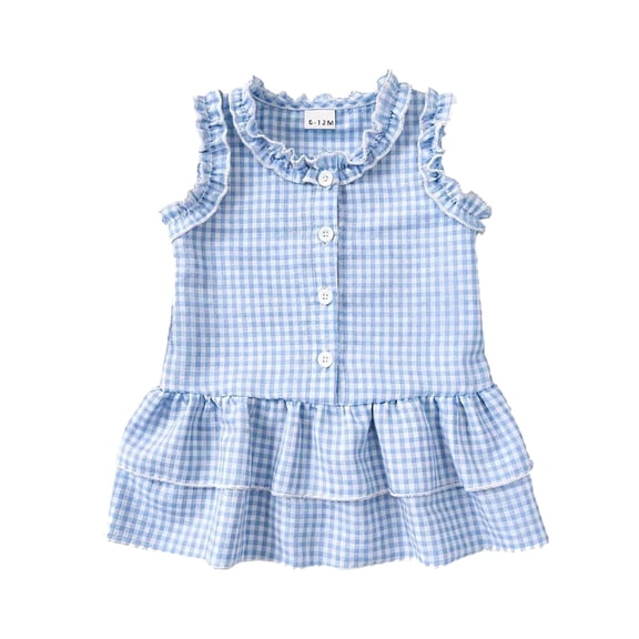 Girls Sleeveless Tank Dress,Cute Summer Outfits for Girls