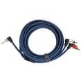 thumbnail image 2 of RCA Connector Cable,Right Angle 3.5mm Male RCA Adapter Cable RCA Cable Masterfully Created, 2 of 14
