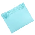 thumbnail image 1 of Silicone Craft Mat Epoxy Making Tool Silicone Mat for Graffiti Mat Painting Blue, 1 of 9